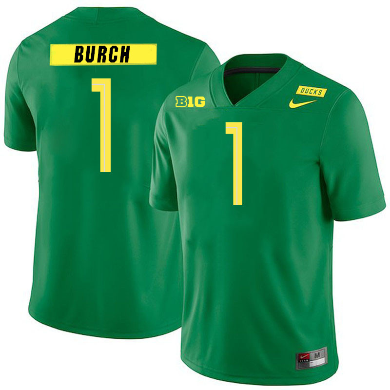 Jordan Burch Oregon Jersey,Oregon Ducks Football Uniforms Youth-Alternate Green